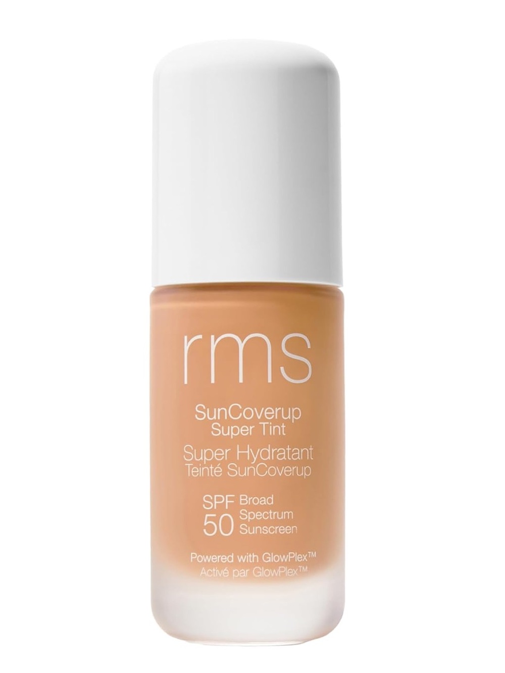 RMS Beauty Sand SunCoverup Super Tint Broad Spectrum SPF 50 Sunscreen-warm beige